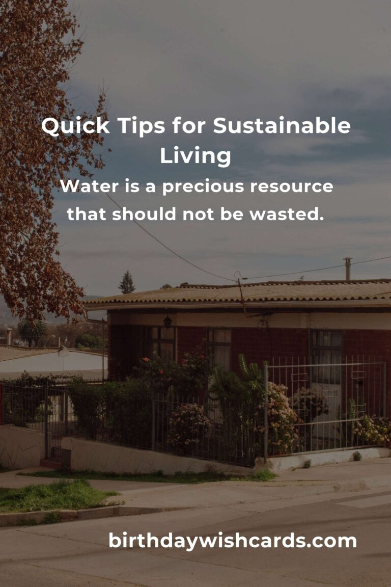 How to Embrace Quick Sustainable Living Practices