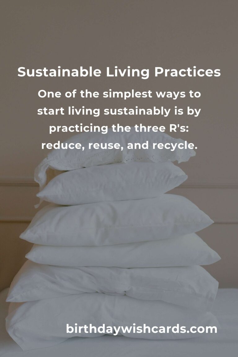 How to Embrace Simple Sustainable Living for a Greener Future