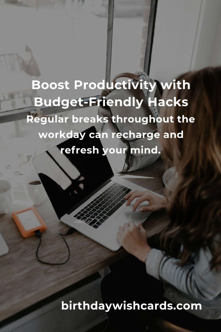 How to Implement Budget-Friendly Productivity Hacks for Maximum Efficiency