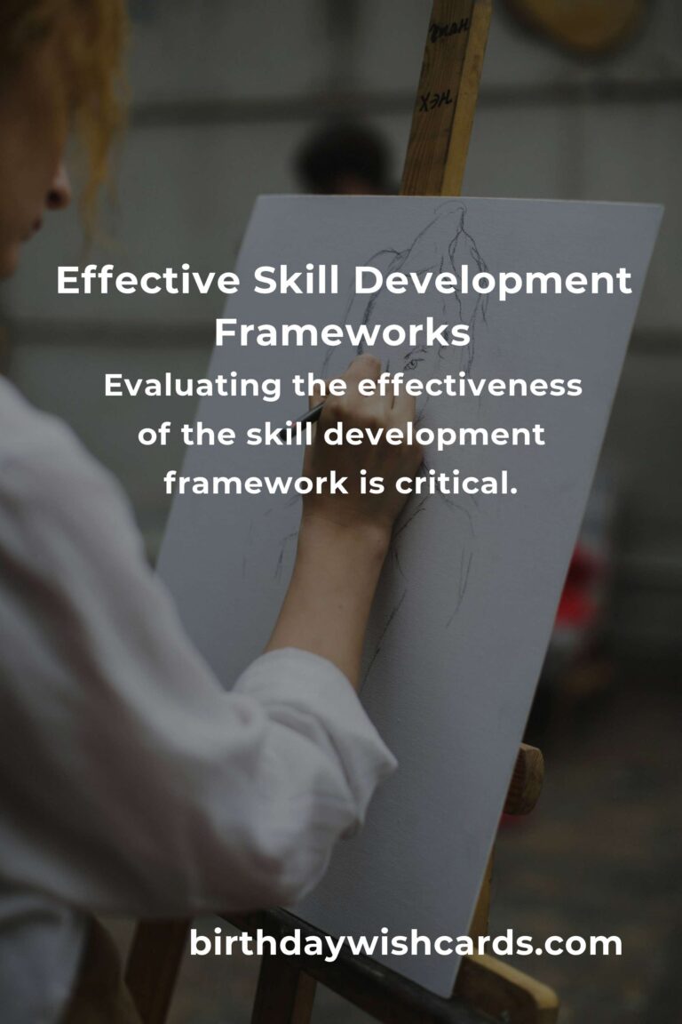 How to Implement Effective Skill Development Frameworks