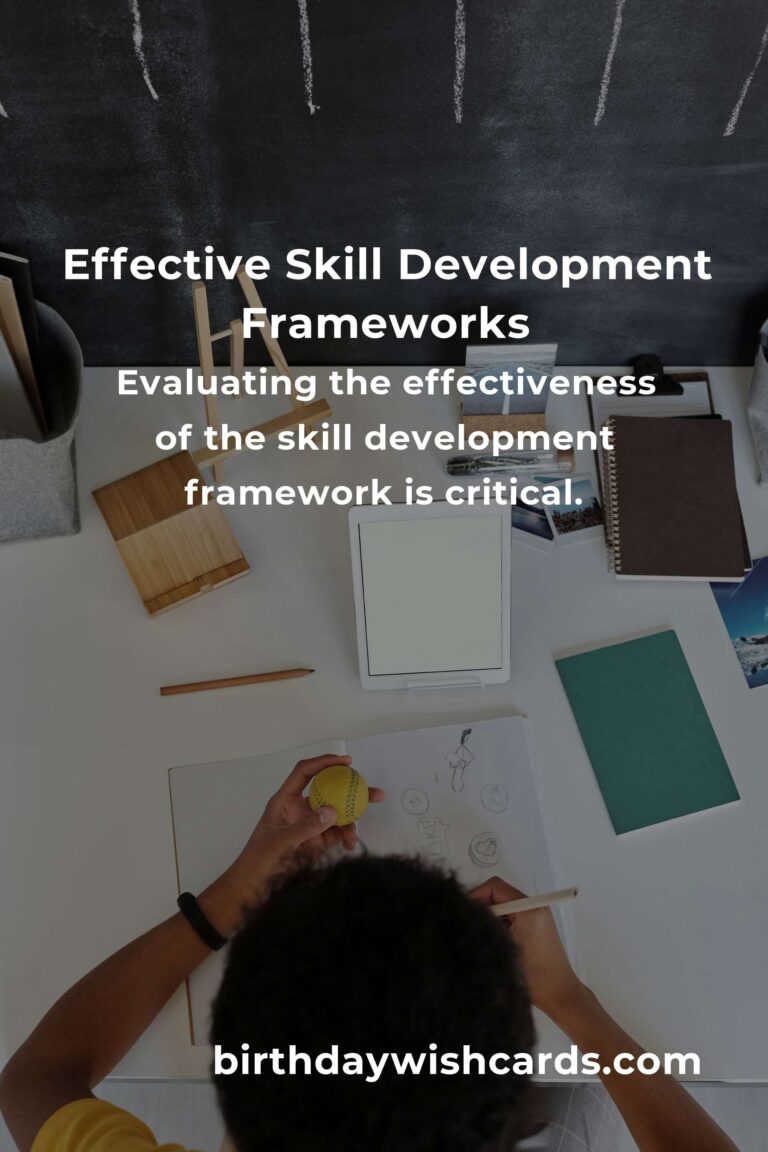 How to Implement Effective Skill Development Frameworks