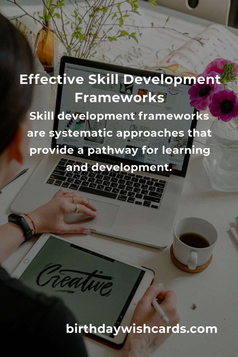 How to Implement Effective Skill Development Frameworks
