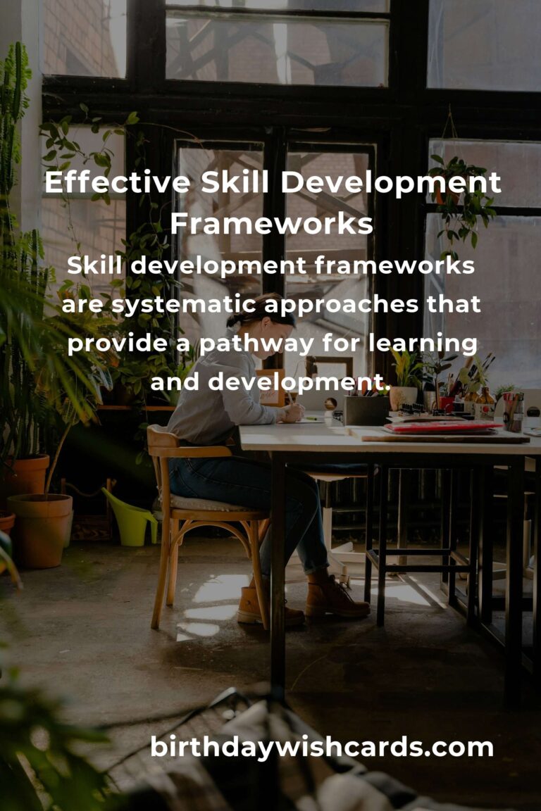 How to Implement Effective Skill Development Frameworks