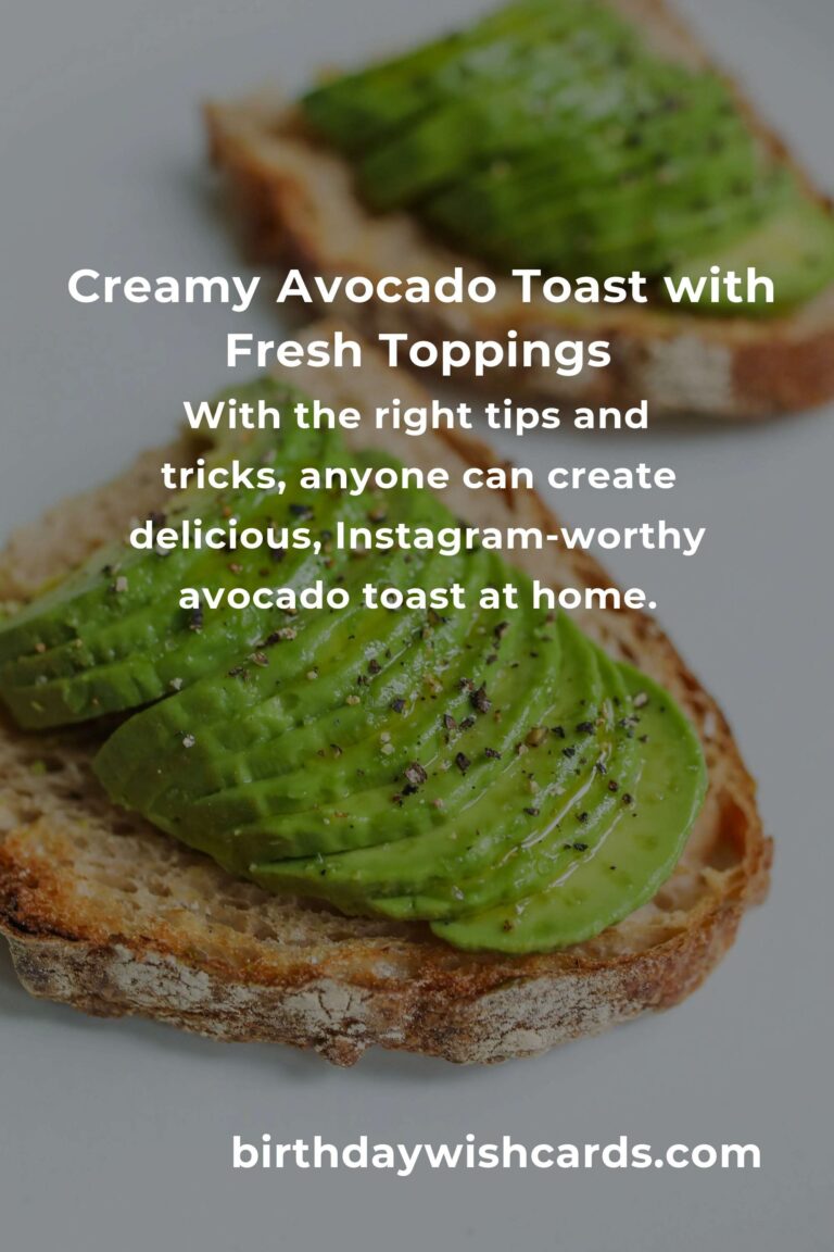 How to Make the Viral Avocado Toast Everyone's Talking About: A Step-by-Step Guide
