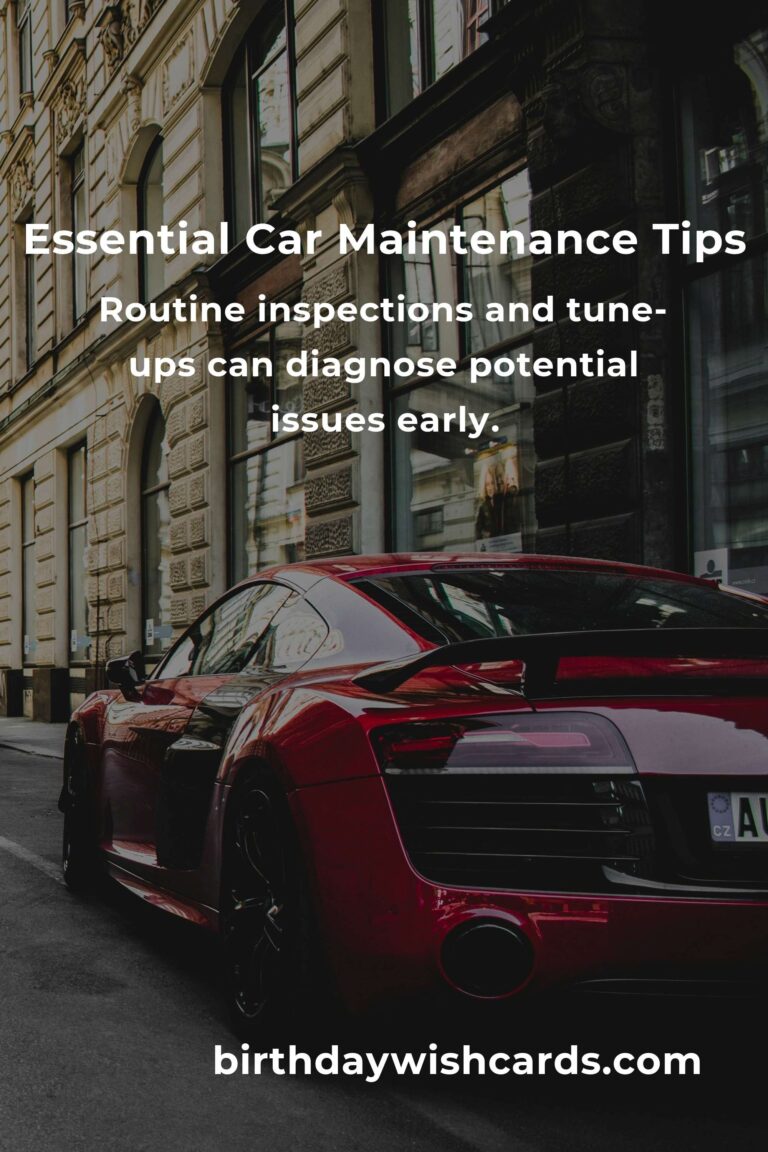How to Master Effective Car Maintenance for Long-Term Performance