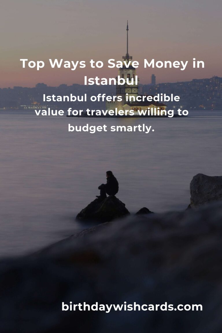 How to Save $2000 in Istanbul on a Tight Budget: The Ultimate Guide for Frugal Travelers