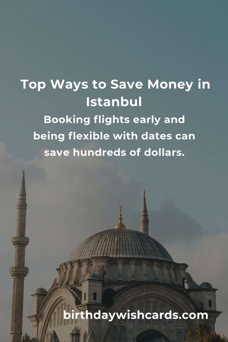 How to Save $2000 in Istanbul on a Tight Budget: The Ultimate Guide for Frugal Travelers