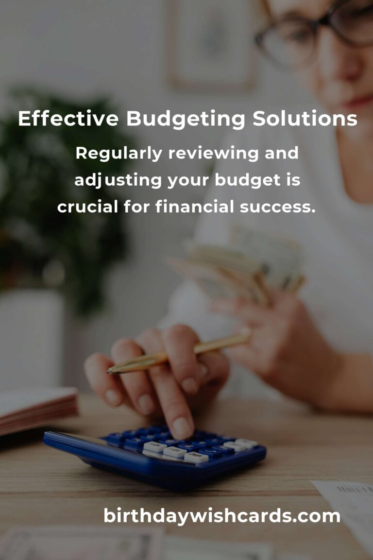 How to Solve Common Budgeting Problems Effectively