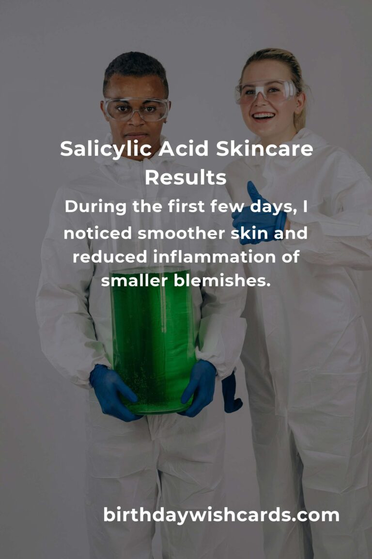 I Tried Salicylic Acid for 7 Days – Here's What Happened