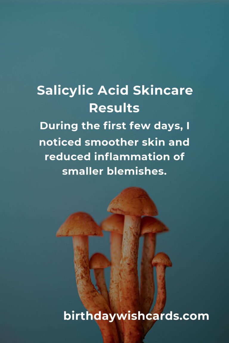 I Tried Salicylic Acid for 7 Days – Here's What Happened