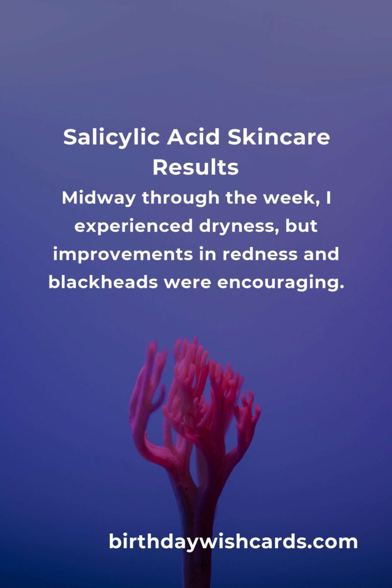 I Tried Salicylic Acid for 7 Days – Here's What Happened
