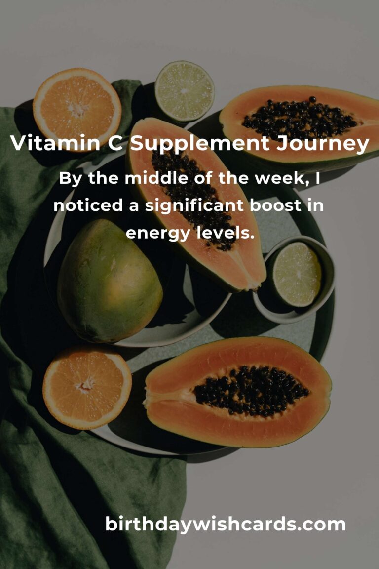 I Tried Vitamin C for 7 Days – Here's What Happened