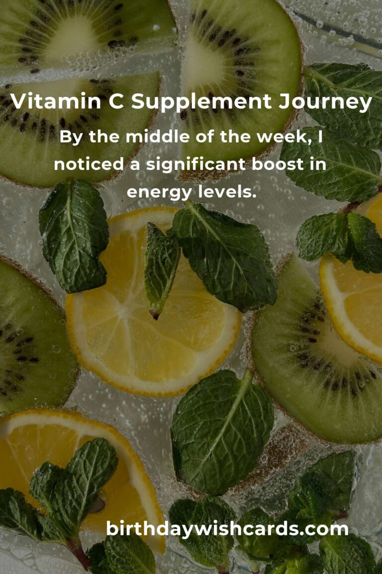 I Tried Vitamin C for 7 Days – Here's What Happened