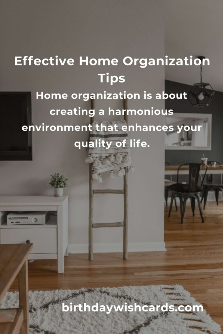 Master Home Organization: Lessons for a Clutter-Free Life