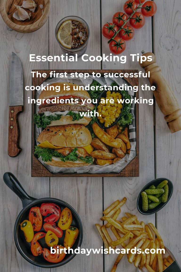 Master the Kitchen: 8 Essential Tips for Cooking Basics Lessons