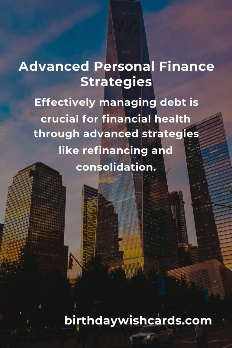 Mastering Advanced Personal Finance: A Comprehensive Guide
