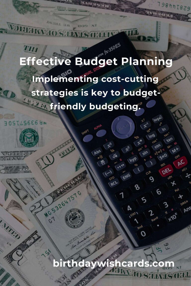 Mastering Budget-Friendly Budgeting: A Step-by-Step Guide