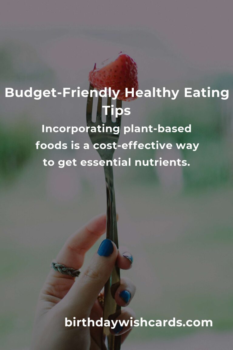 Mastering Budget-Friendly Healthy Eating: A Comprehensive Guide