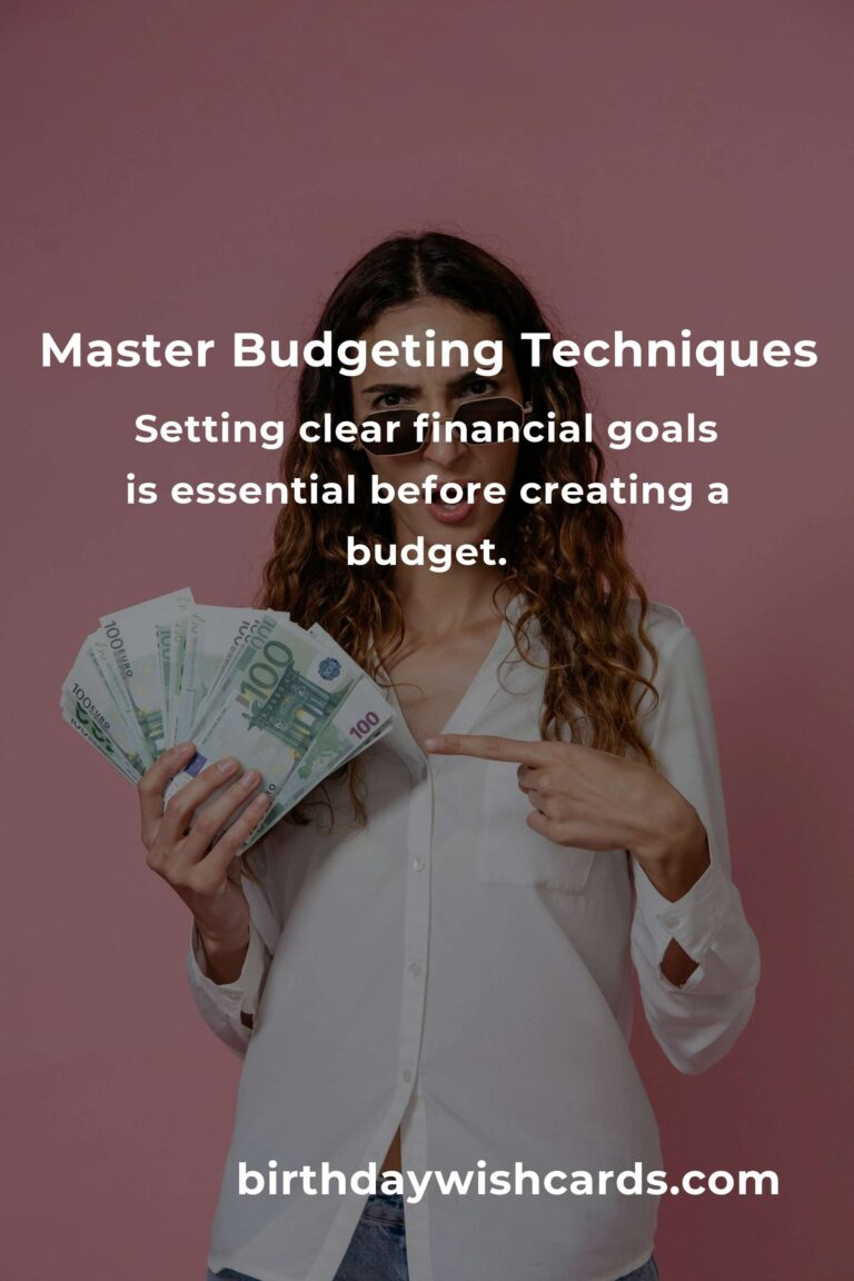 Mastering Budgeting: A Comprehensive Guide for Financial Success