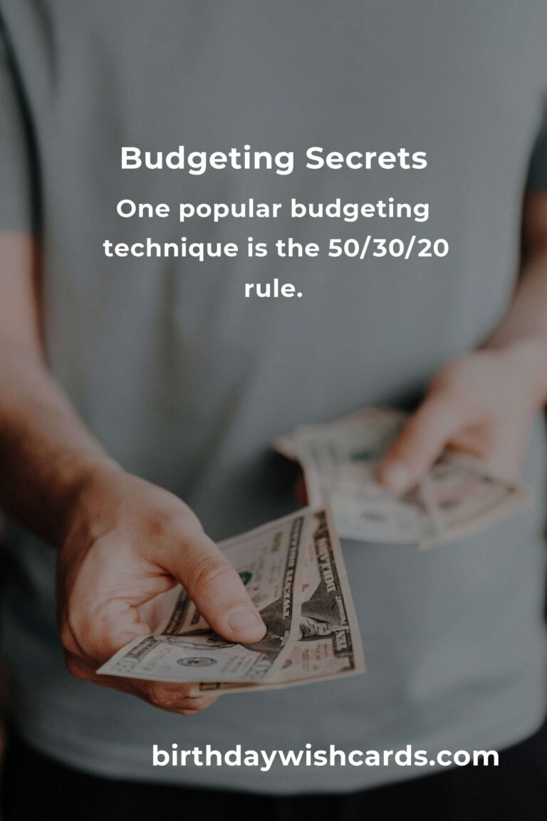 Mastering Budgeting Secrets for Financial Success