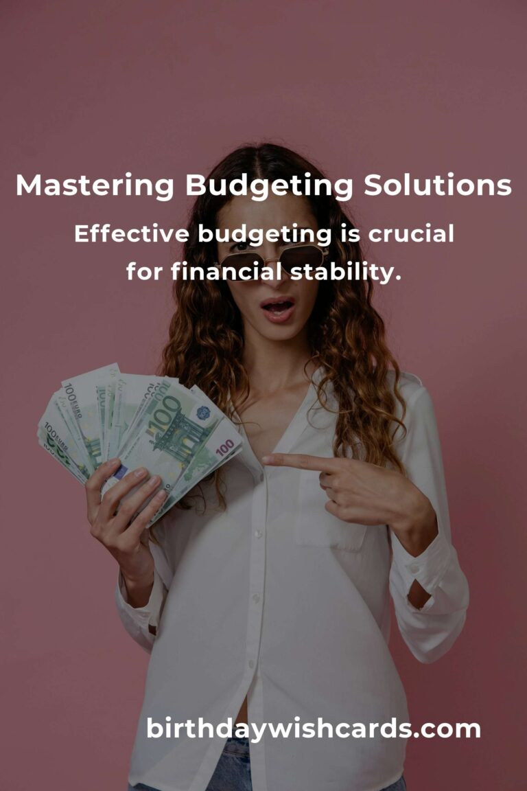 Mastering Budgeting Solutions: A Comprehensive Guide