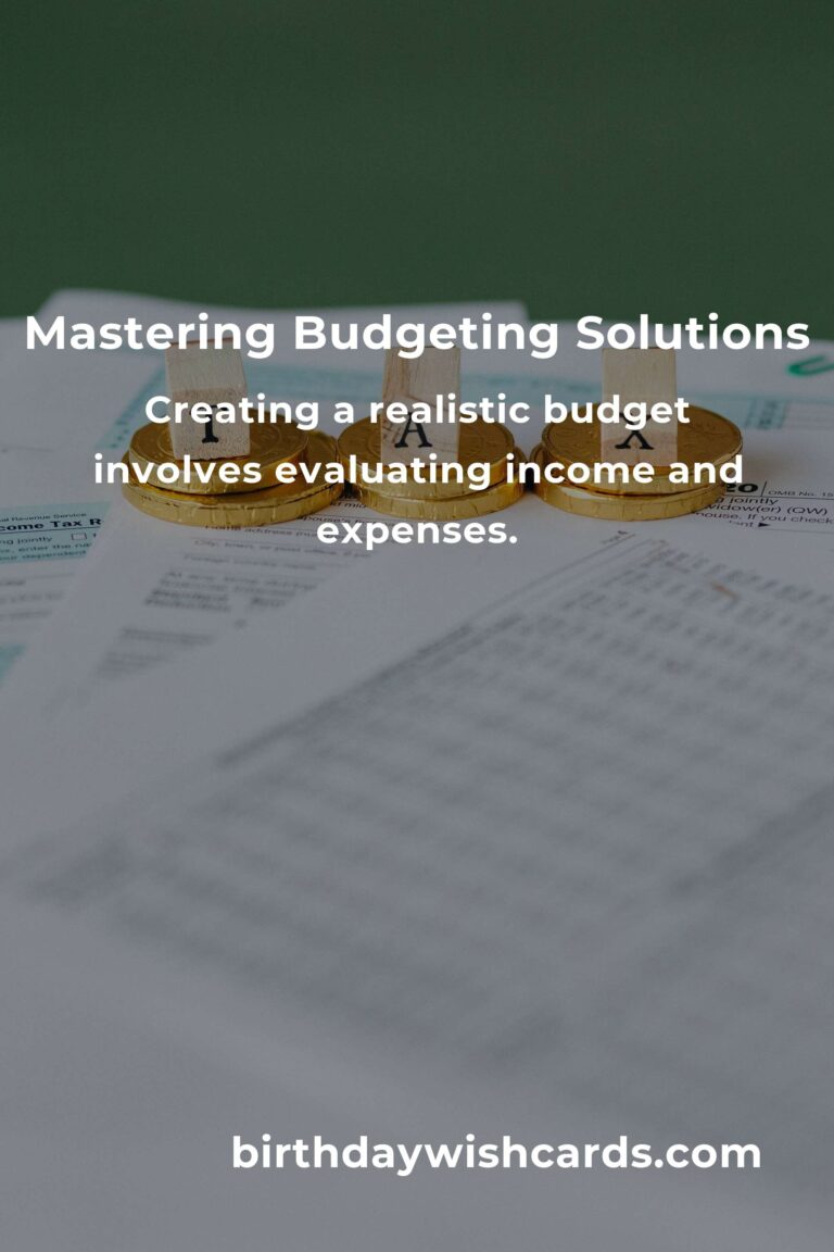 Mastering Budgeting Solutions: A Comprehensive Guide