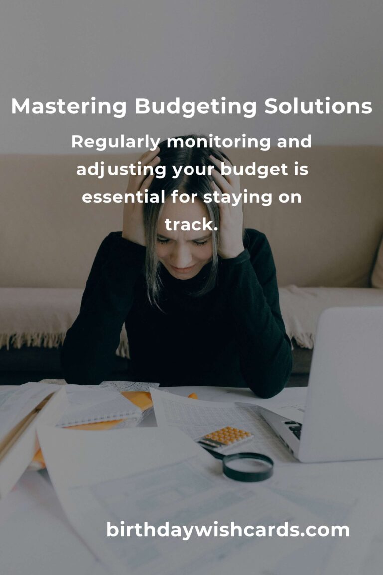 Mastering Budgeting Solutions: A Comprehensive Guide