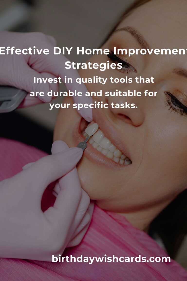 Mastering DIY Home Improvement: Effective Strategies for Success