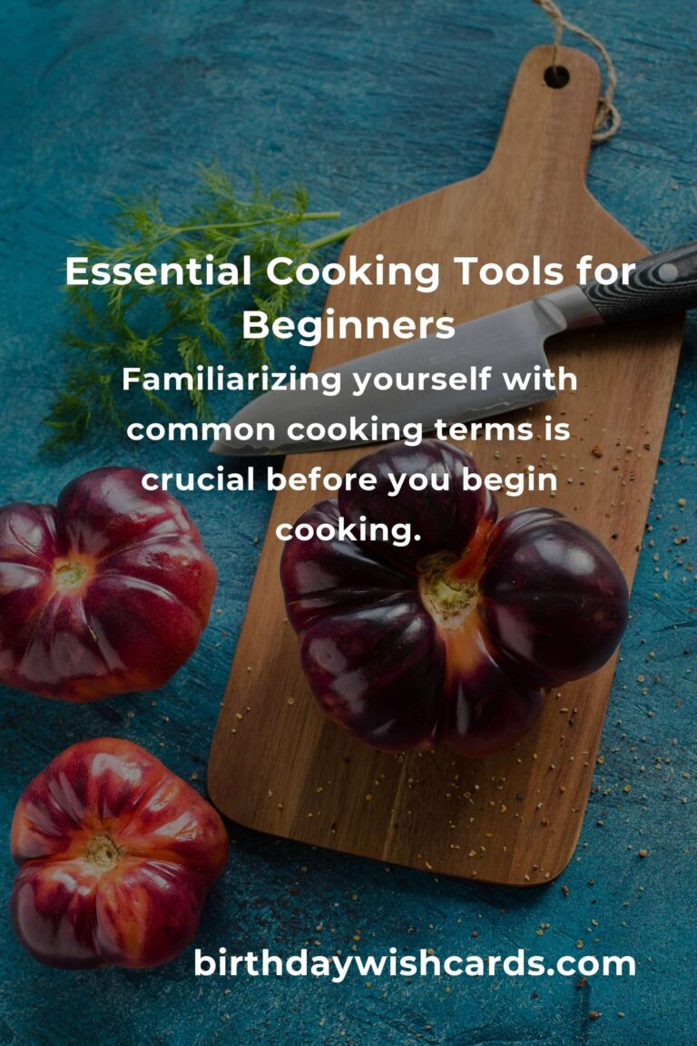 Mastering Easy Cooking Basics: A Guide for Beginners