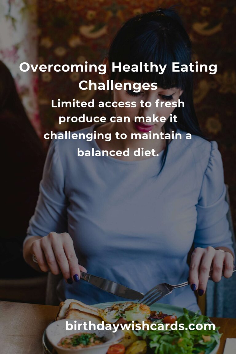 Mastering Healthy Eating Lessons: Overcoming Common Problems