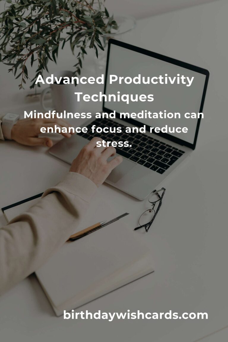 Mastering Peak Efficiency: 6 Tips for Advanced Productivity Hacks