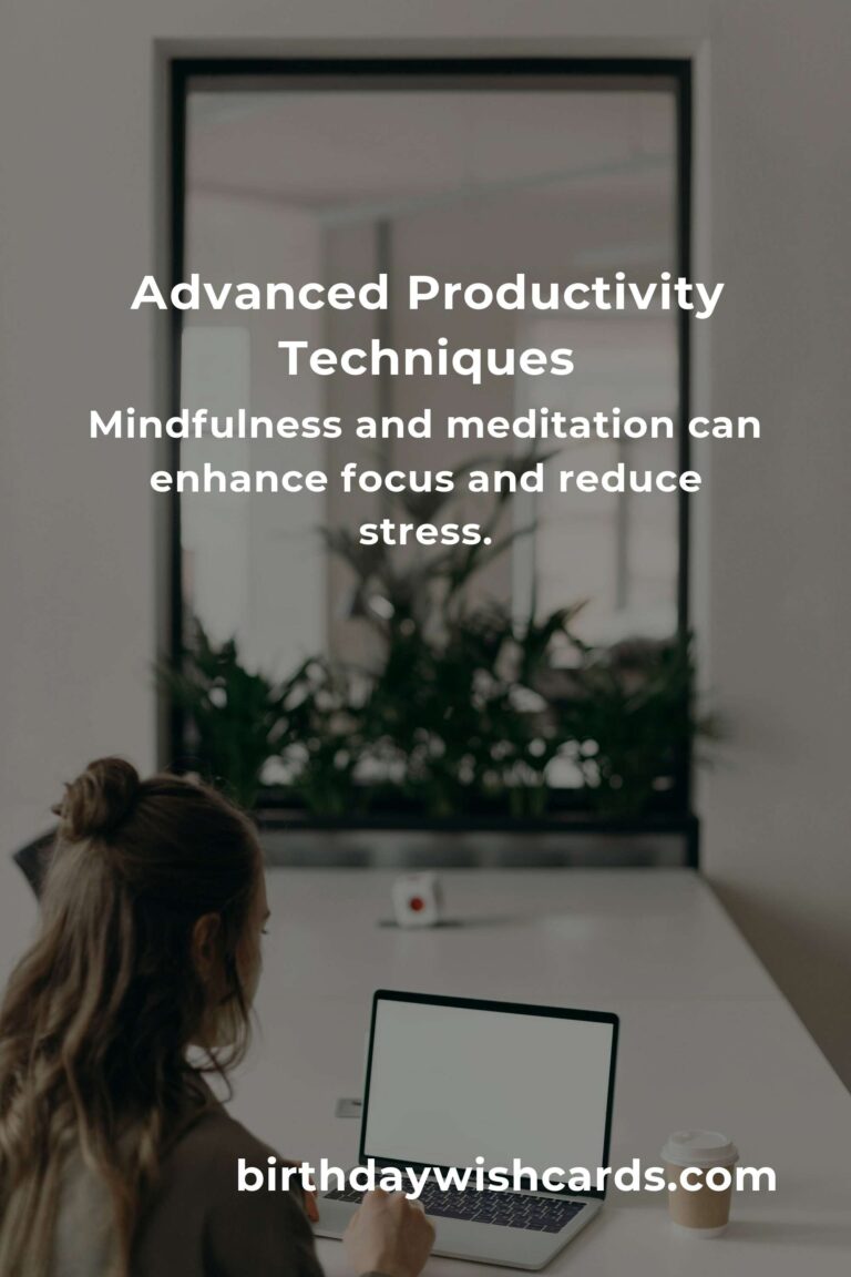 Mastering Peak Efficiency: 6 Tips for Advanced Productivity Hacks