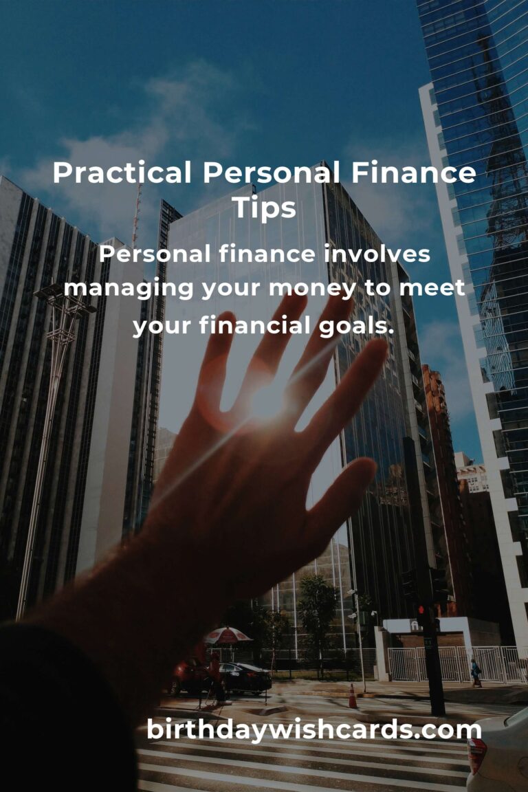 Mastering Personal Finance: A Practical Guide to Managing Your Money