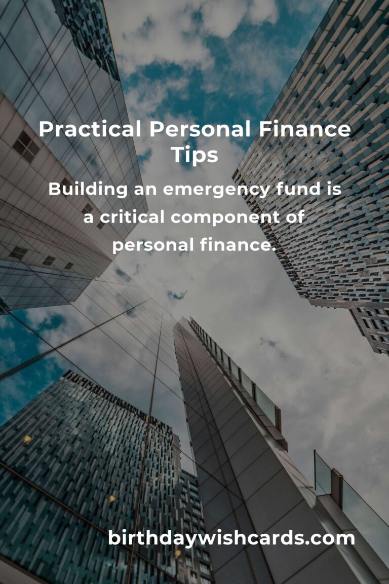 Mastering Personal Finance: A Practical Guide to Managing Your Money