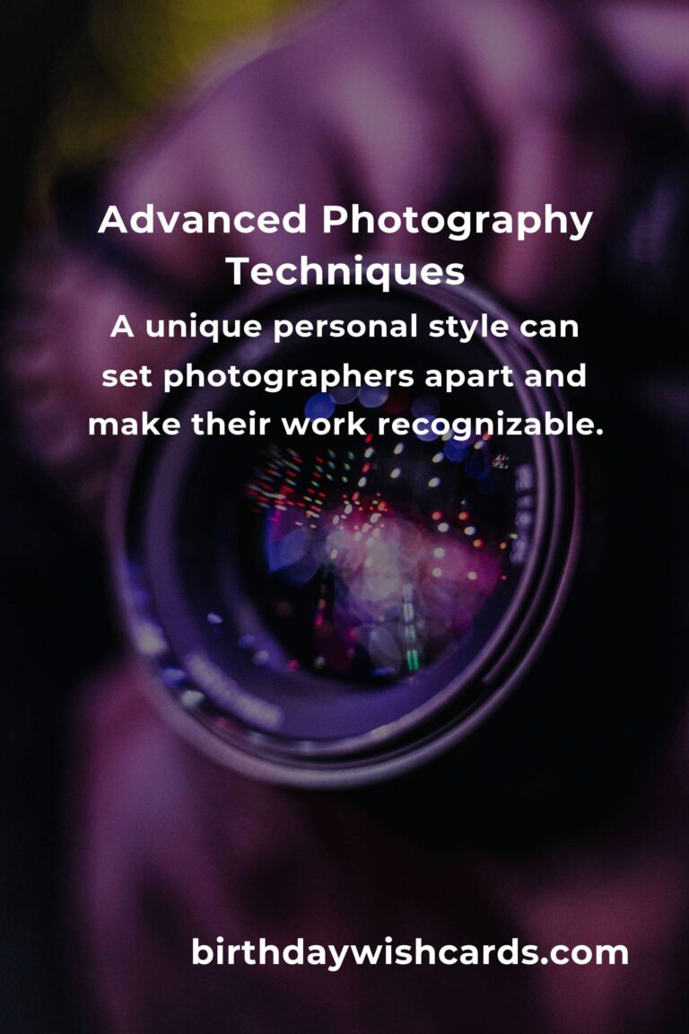 Mastering Photography: 8 Advanced Tips for Stunning Images