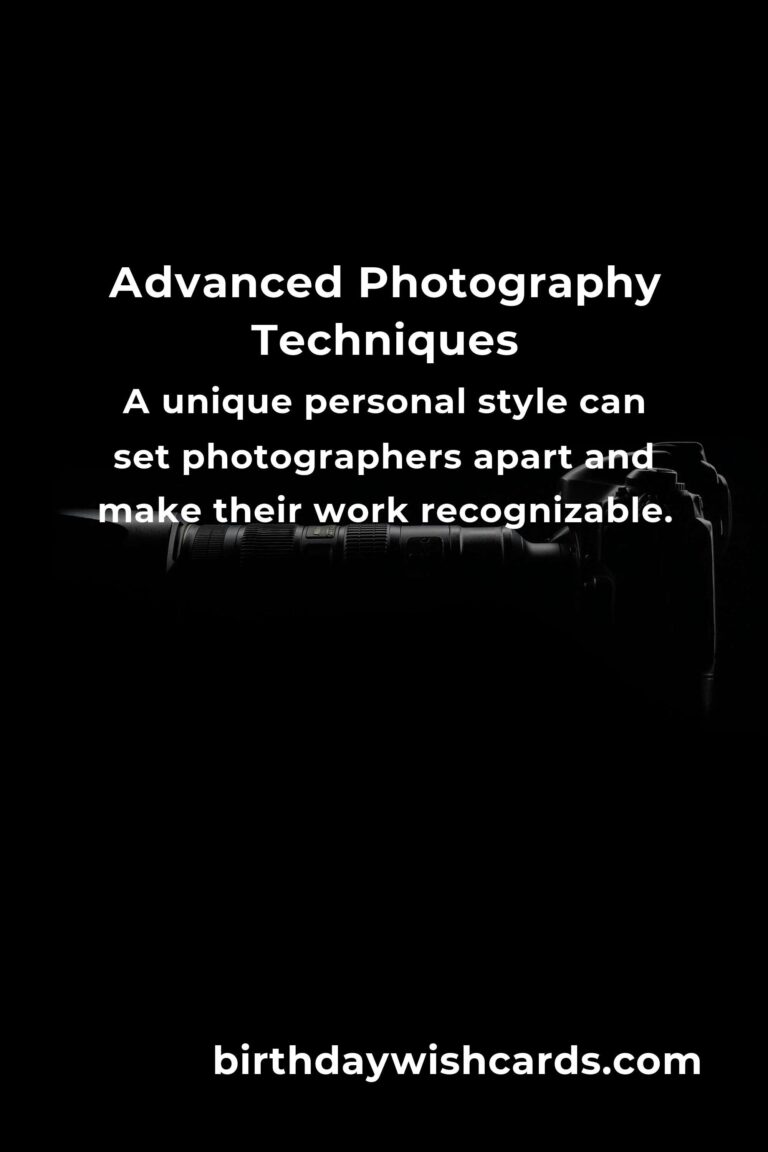 Mastering Photography: 8 Advanced Tips for Stunning Images