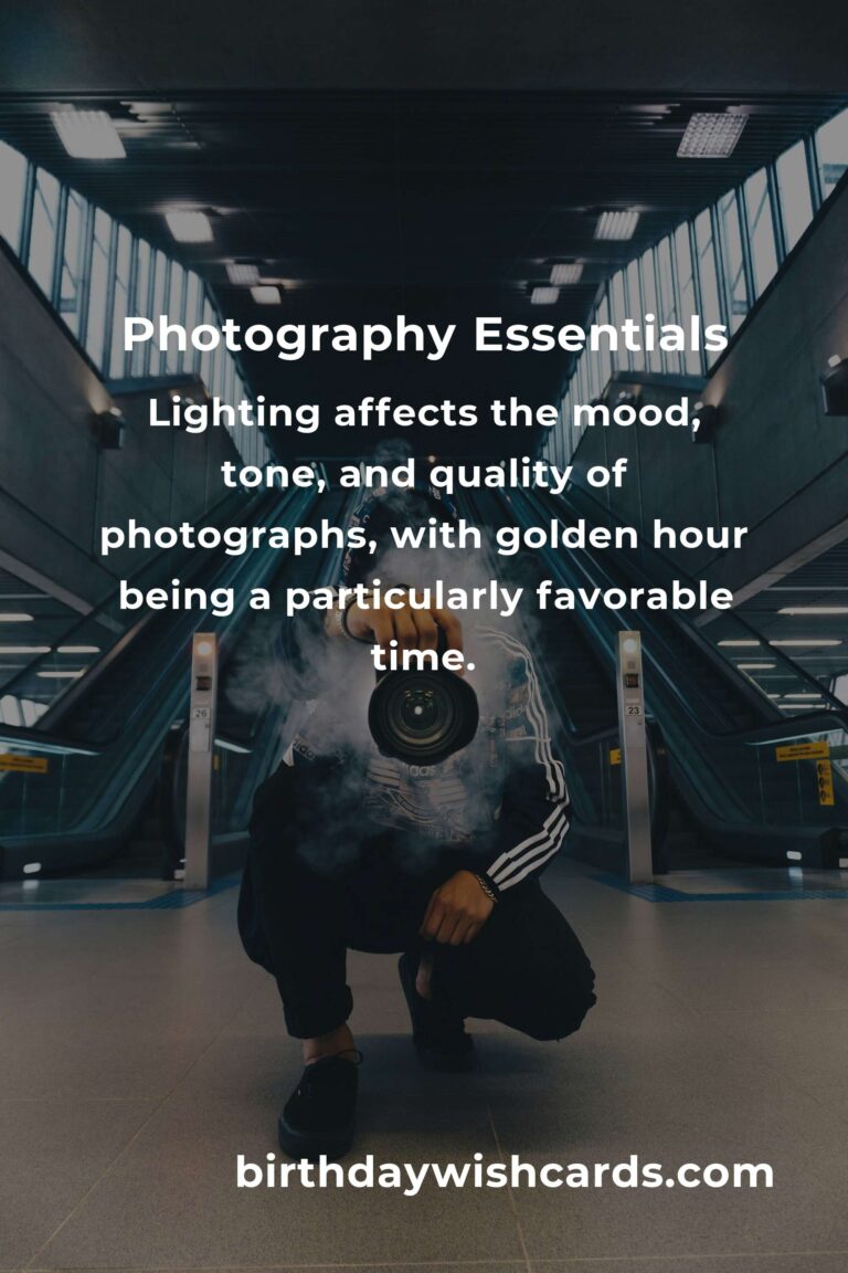 Mastering Photography: Essential Fundamentals for Stunning Images