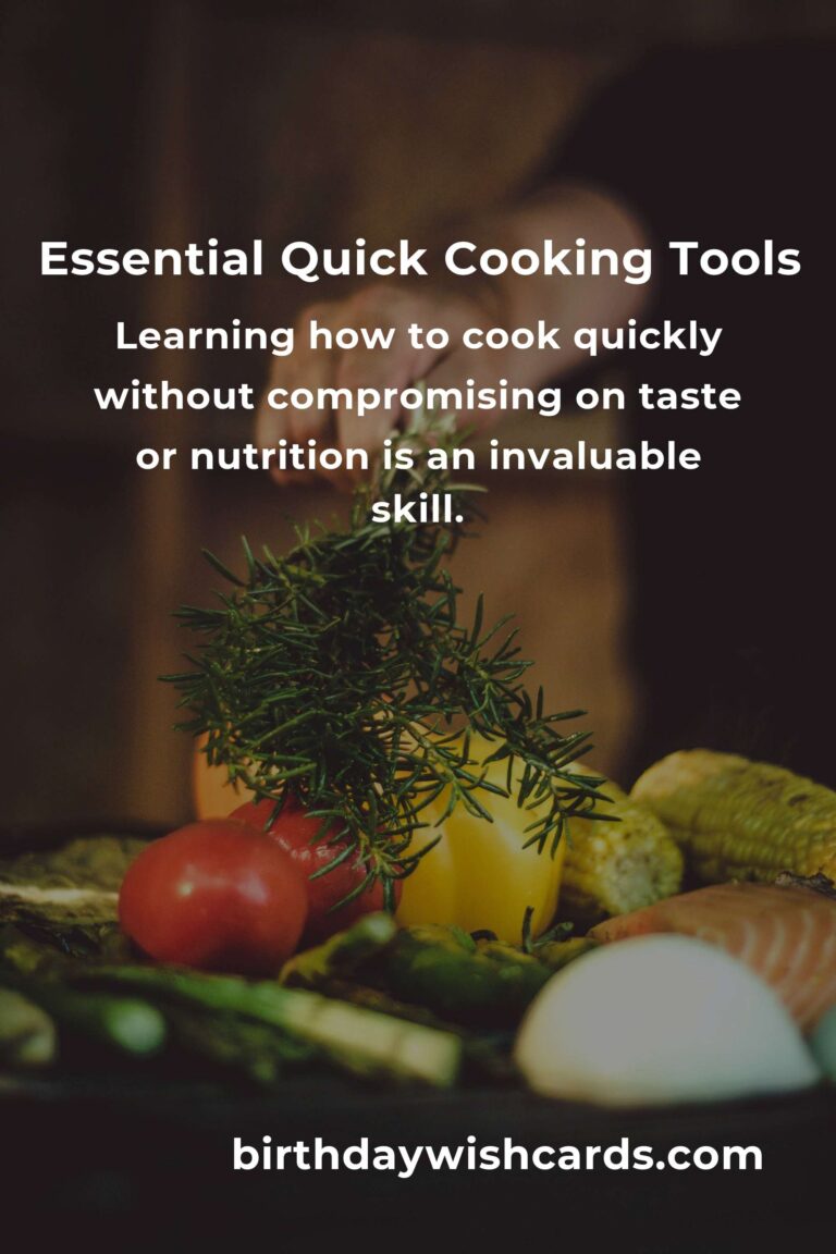 Mastering Quick Cooking Basics: A Comprehensive Guide