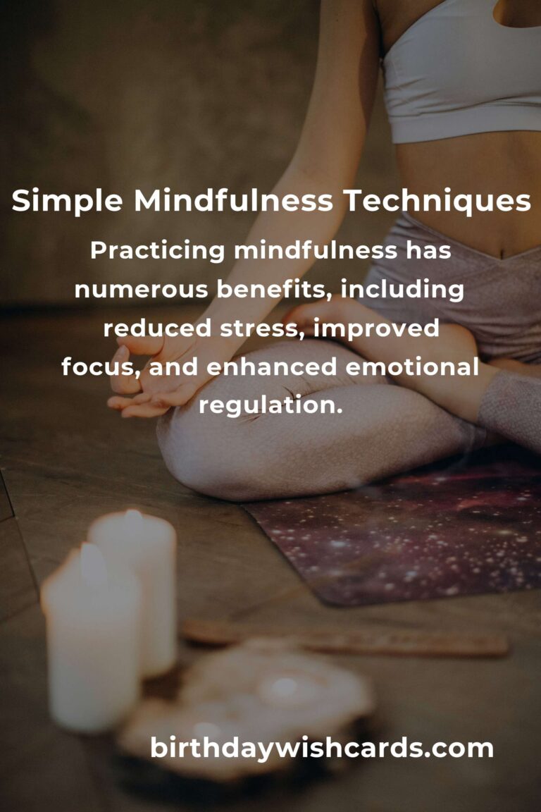 Mastering Simple Mindfulness: A Comprehensive Guide