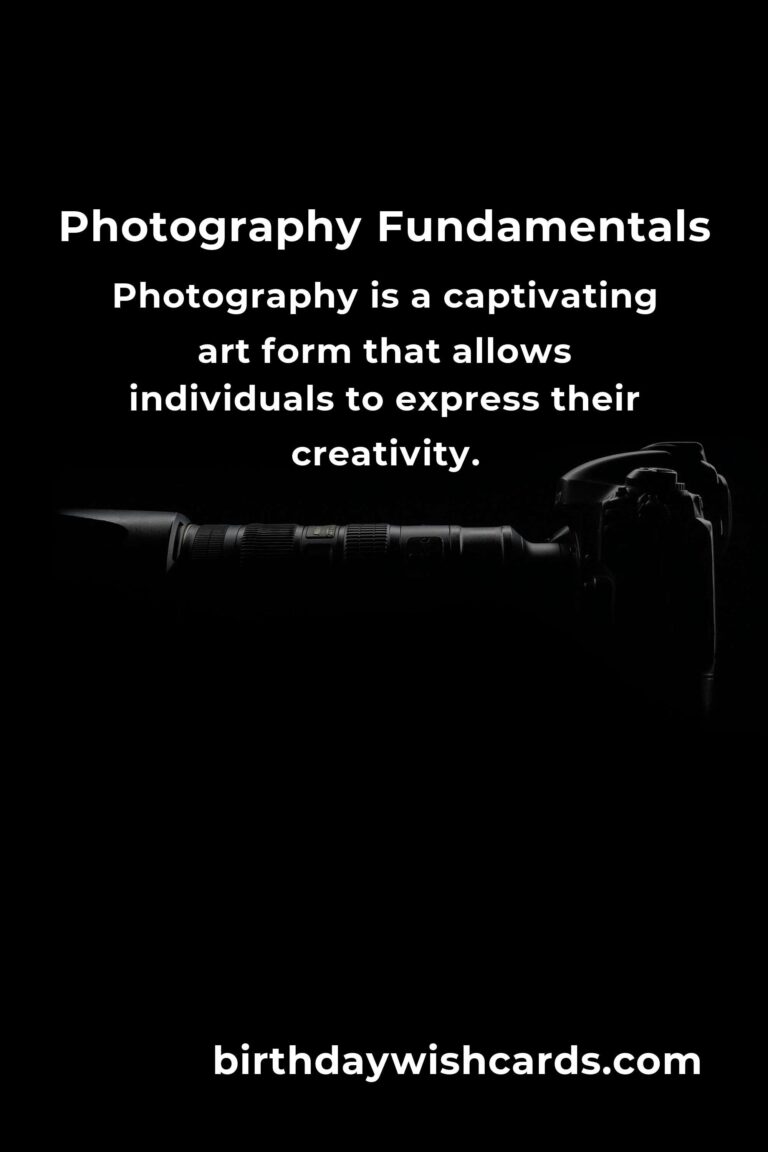 Mastering Simple Photography Fundamentals for Stunning Shots