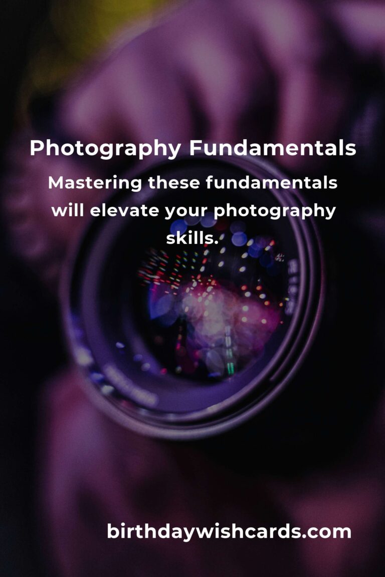 Mastering Simple Photography Fundamentals for Stunning Shots