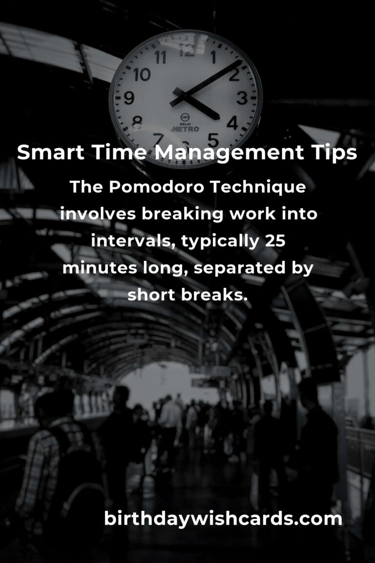 Mastering Smart Time Management Hacks for Optimal Productivity