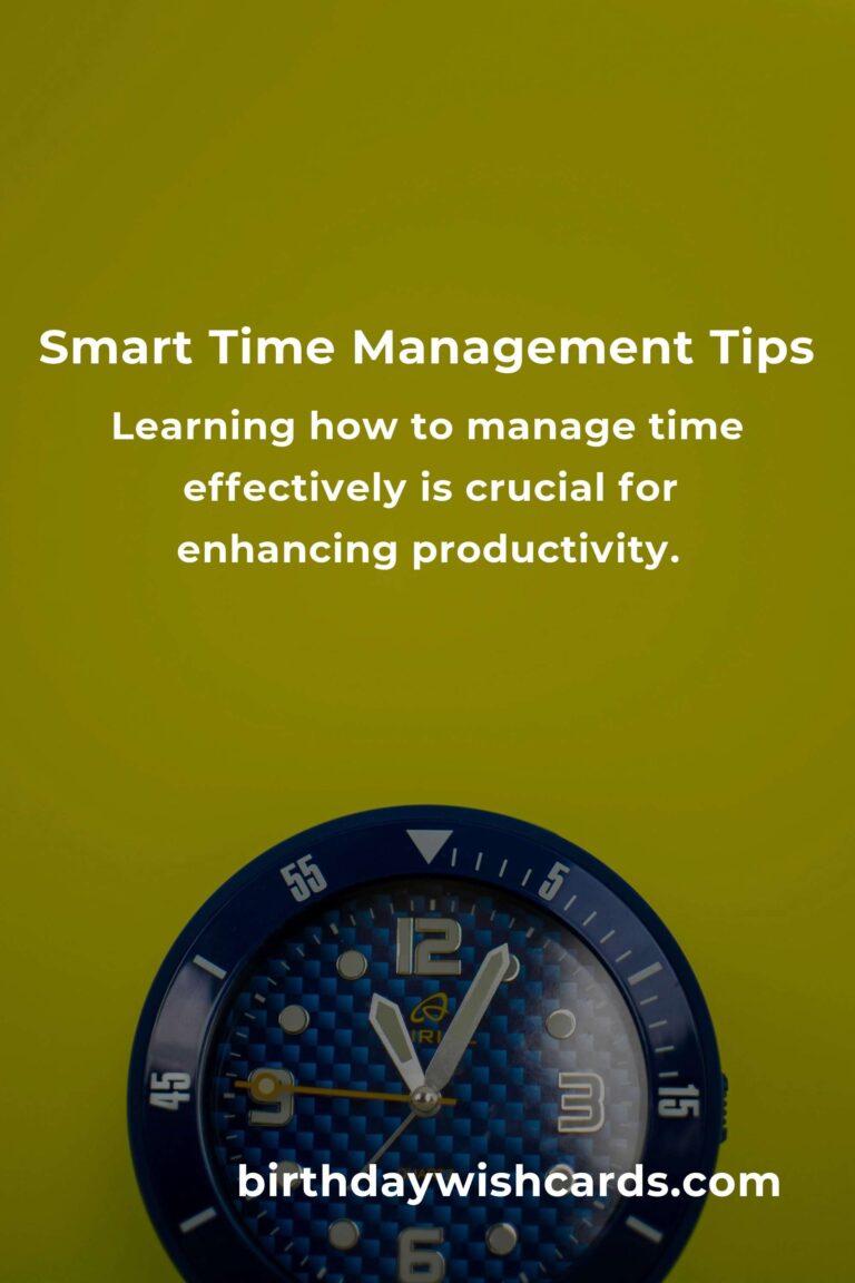 Mastering Smart Time Management Hacks for Optimal Productivity
