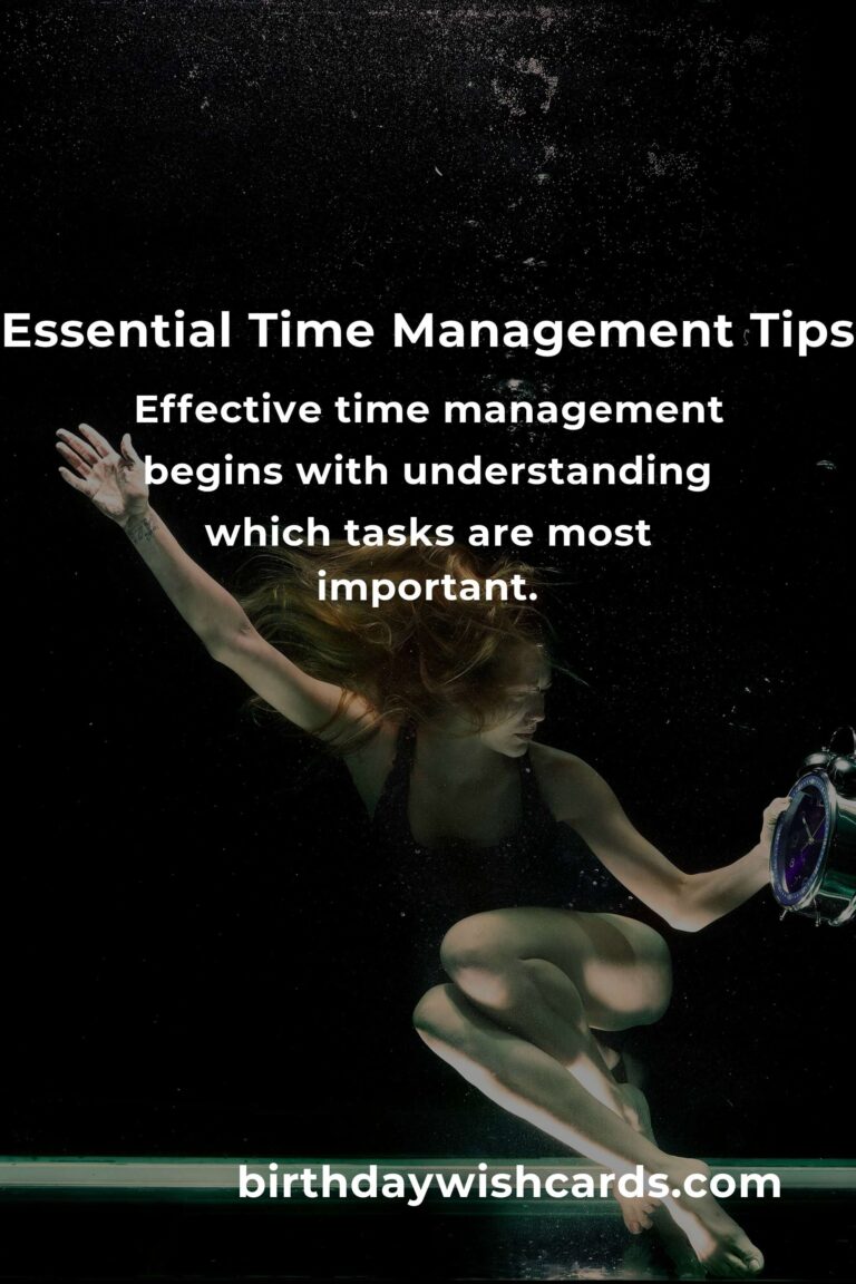 Mastering Time Management: 6 Essential Tips to Boost Productivity