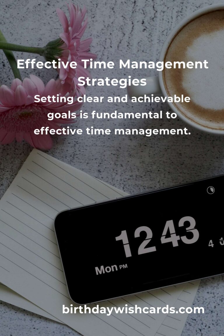 Mastering Time Management: Proven Ideas for Success