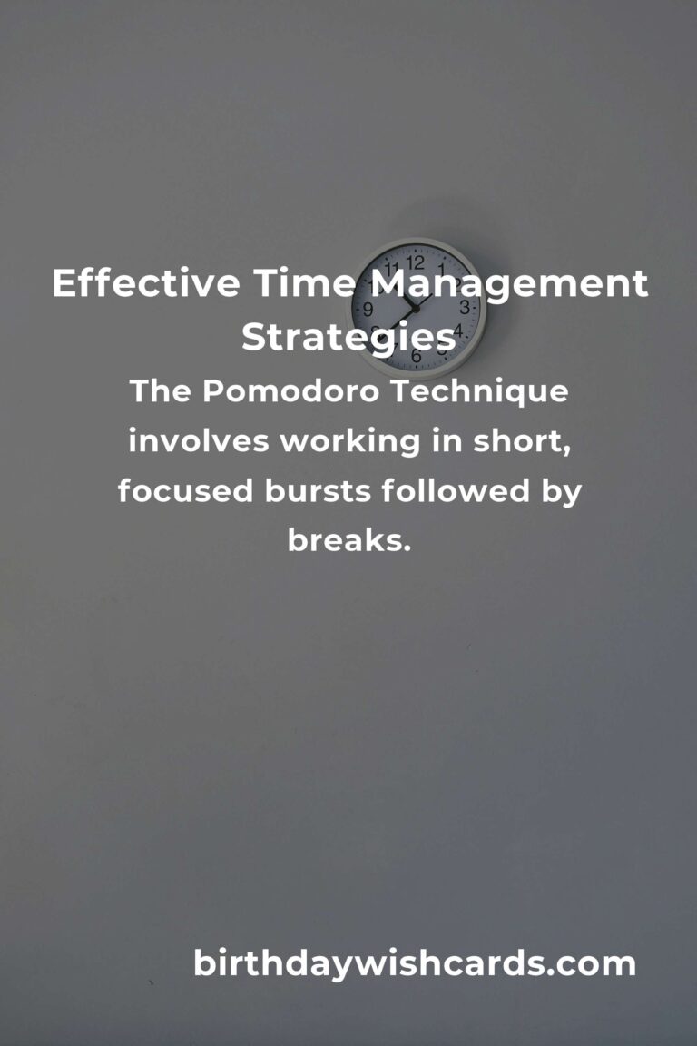 Mastering Time Management: Proven Ideas for Success