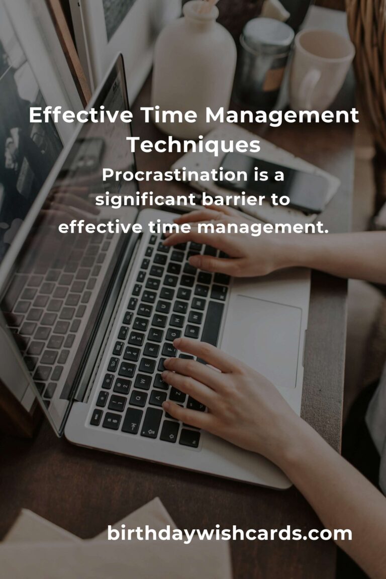 Mastering Time Management Techniques: A Comprehensive Guide