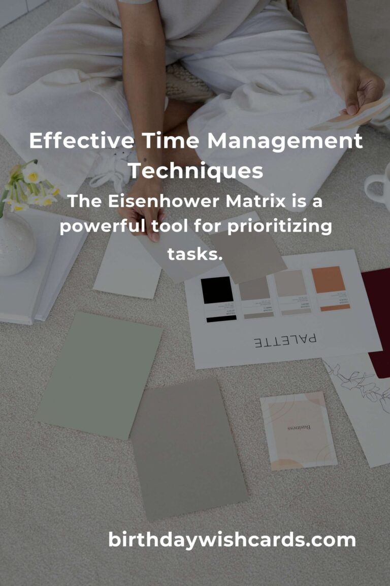 Mastering Time Management Techniques: A Comprehensive Guide