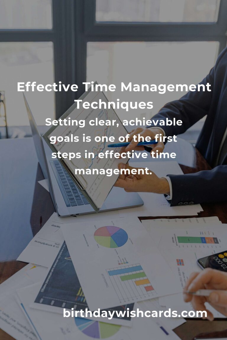 Mastering Time Management Techniques: A Comprehensive Guide