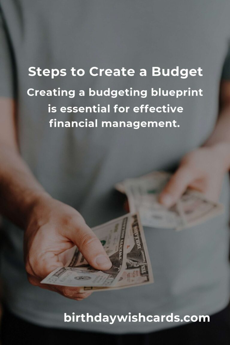 Mastering Your Finances: How to Create Effective Budgeting Blueprints